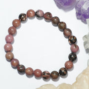 Rhodonite Bracelet: Generosity Love Rocks Bracelet